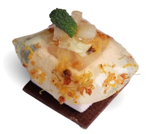 A close up of food Description automatically generated
